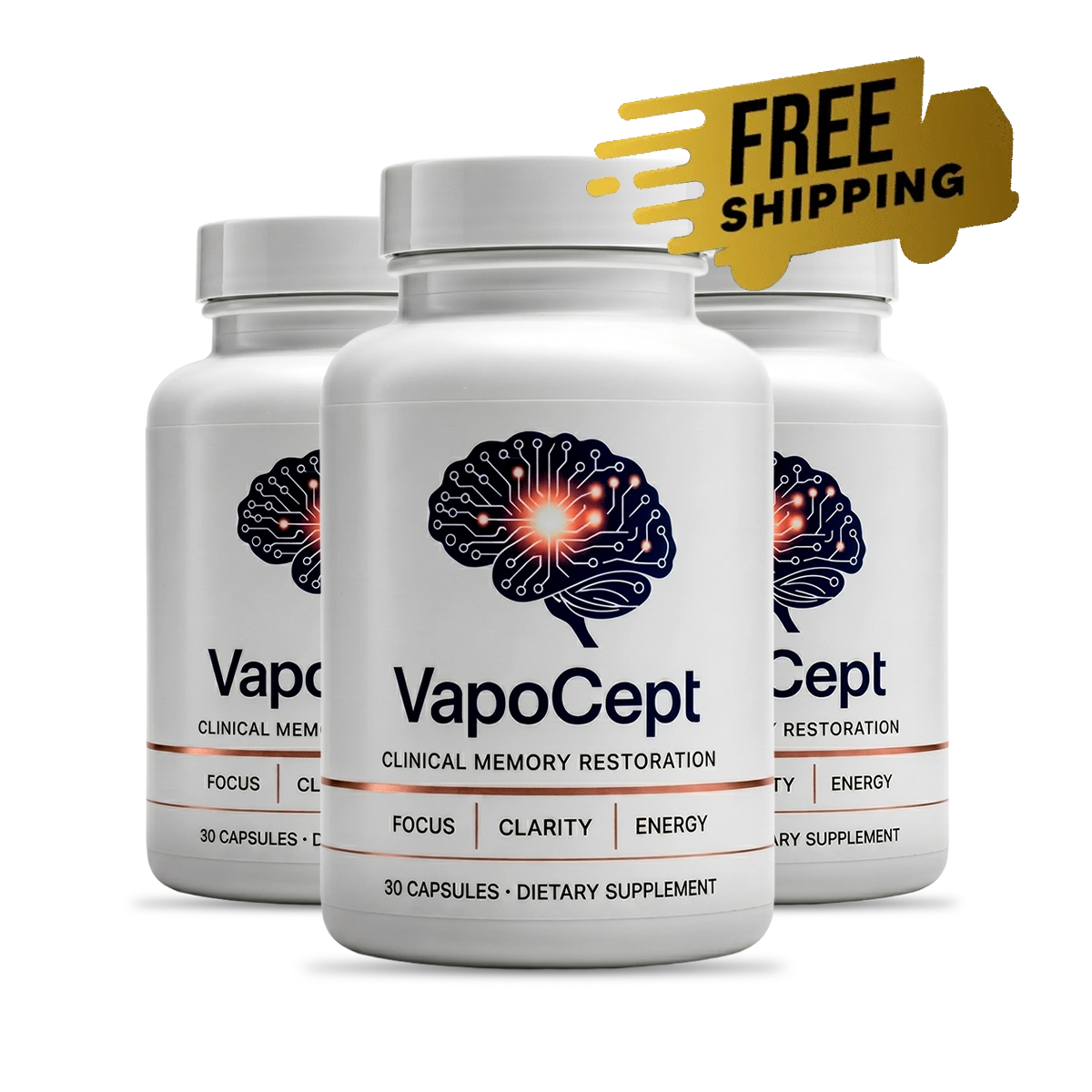 VapoCept™ cognitive wellness supplement for memory, focus and mental clarity